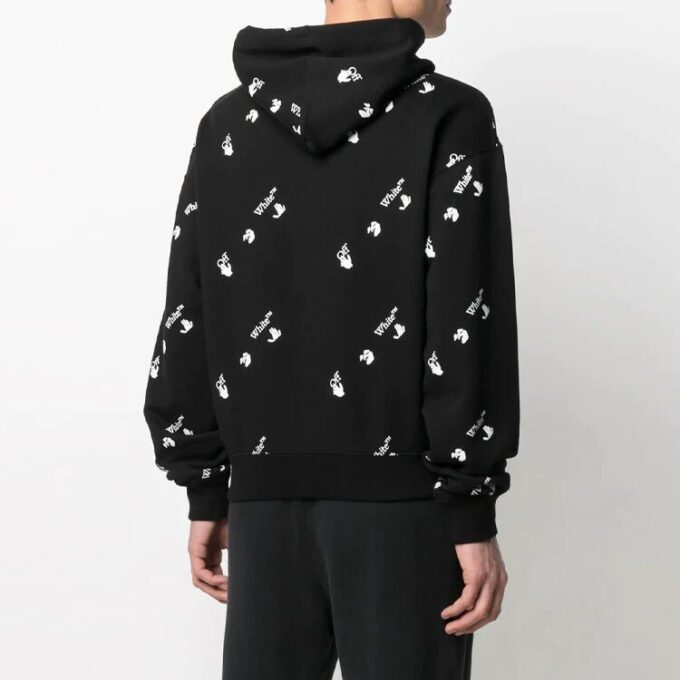 Sudadera con logotipo para hombre SS21, negra
