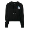Sudadera corta con capucha Off-White Microenvironment Negra