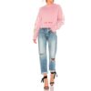 Sudadera corta de algodón Off-White C O Virgil Abloh FW Cherry Blossom