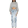 Sudadera corta de Off-White con mangas oversize «Gris»
