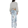 Sudadera corta de Off-White con mangas oversize «Gris»
