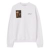 Sudadera de algodón con estampado de Caravaggio FW22