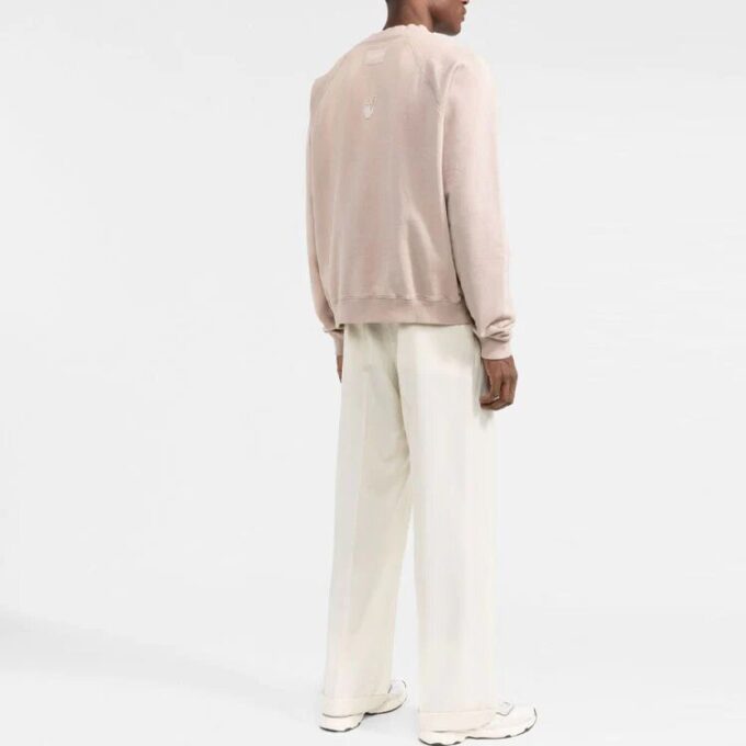 Sudadera de algodón con estampado de logotipo Off-White «Pink»