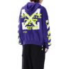 Sudadera de algodón con flechas opuestas