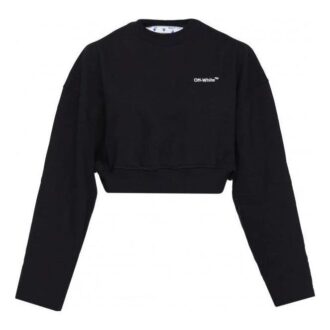 Sudadera de algodón Off-White «Negro»