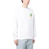 Sudadera de cuello redondo ajustada Brush Arrow «Blanco»