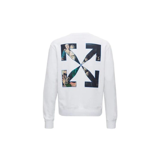 Sudadera de cuello redondo con estampado Caravaggio FW20