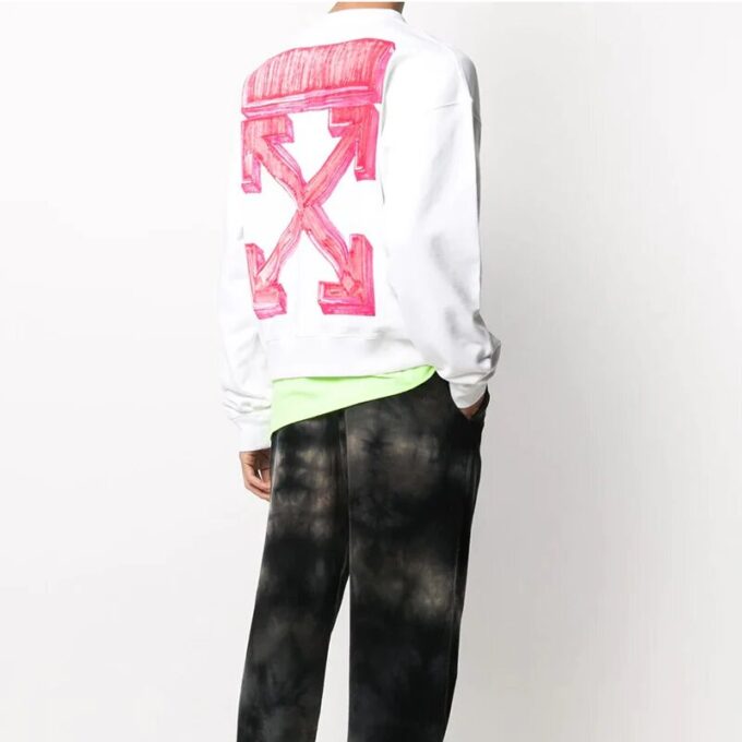 Sudadera de cuello redondo con flechas Arrows