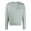 Sudadera de cuello redondo con logotipo «Jadeite/Negro»