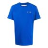 Sudadera de cuello redondo con logotipo para hombre, azul