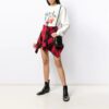 Sudadera de cuello redondo Off-White Graft Arrows en blanco
