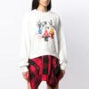 Sudadera de cuello redondo Off-White Graft Arrows en blanco