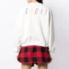 Sudadera de cuello redondo Off-White Graft Arrows en blanco