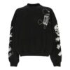 Sudadera de cuello redondo Scan Arr Over «Negro Blanco»