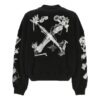 Sudadera de cuello redondo Scan Arr Over «Negro Blanco»
