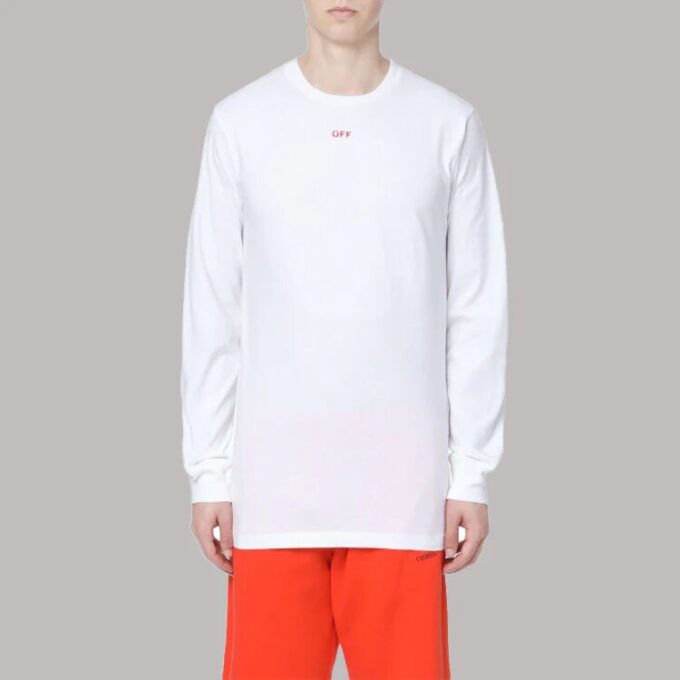 Sudadera de cuello redondo y corte ajustado Fw20 Stencil
