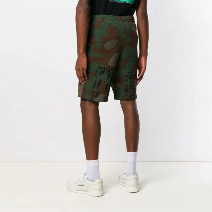 Sudadera de hombre de camuflaje con logo
