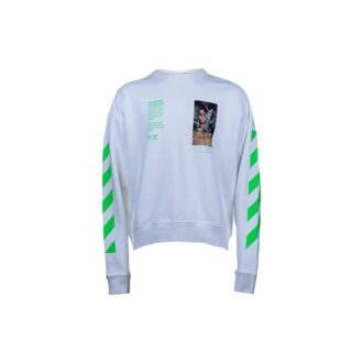 Sudadera de hombre oversize blanca