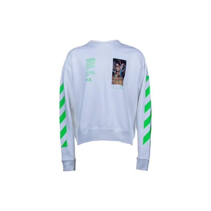Sudadera de hombre oversize blanca
