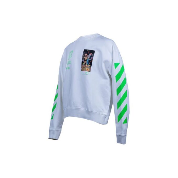 Sudadera de hombre oversize blanca