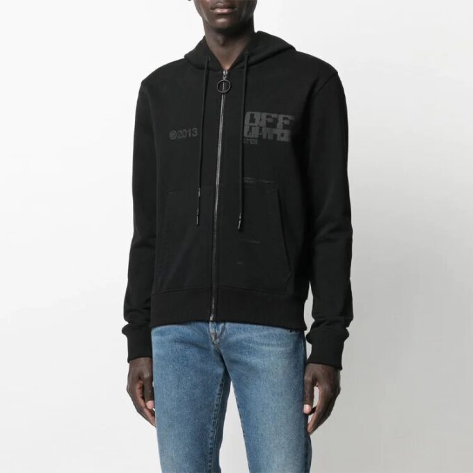 Sudadera de hombre SS21 Arrows, corte ajustado, negro