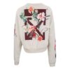 Sudadera de moda de lujo Off-White «Blanco crema»
