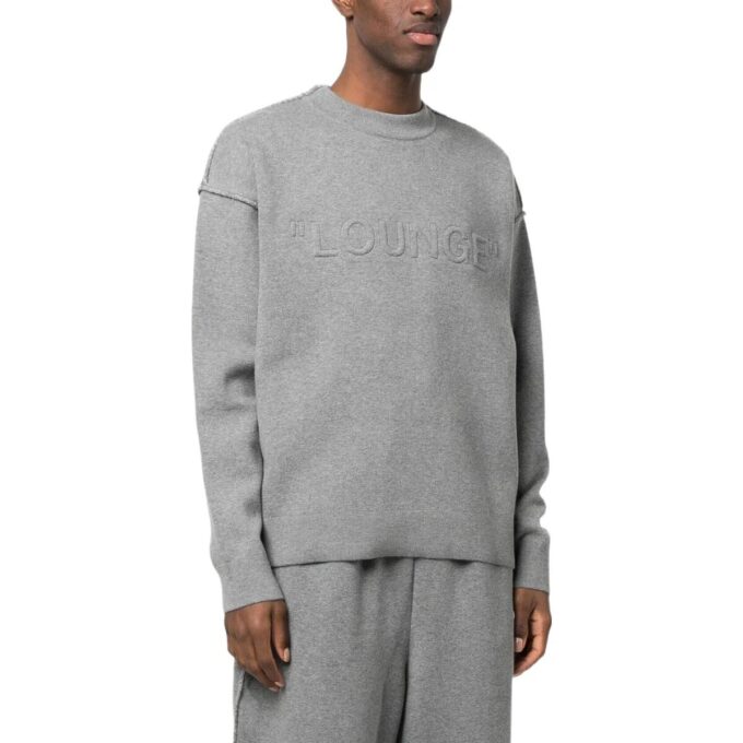 Sudadera de punto para estar por casa