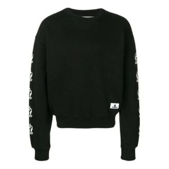 Sudadera deportiva de algodón Hands Over, hombre, negro
