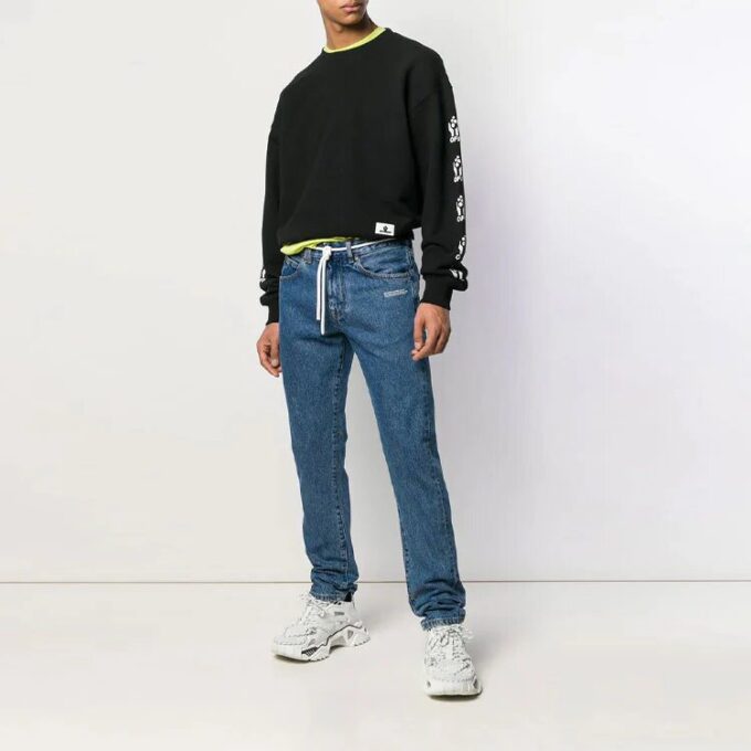 Sudadera deportiva de algodón Hands Over, hombre, negro
