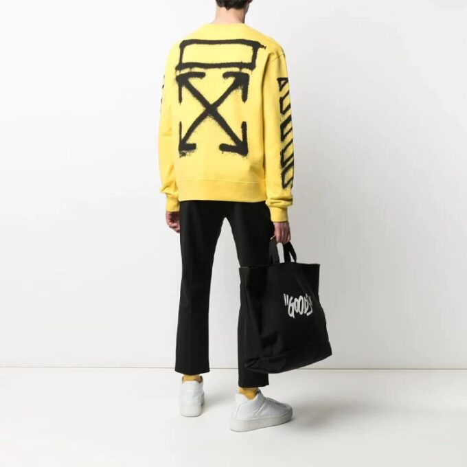 Sudadera deportiva para hombre SS21, color amarillo