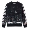 Sudadera Galaxy Brushed Print «Black»