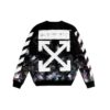 Sudadera Galaxy Brushed Print «Black»
