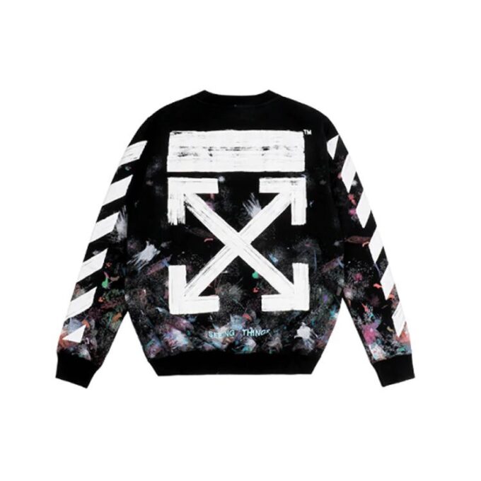 Sudadera Galaxy Brushed Print «Black»