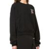 Sudadera holgada de algodón Off-White con logotipo de caballo