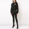 Sudadera holgada de algodón Off-White con logotipo de caballo