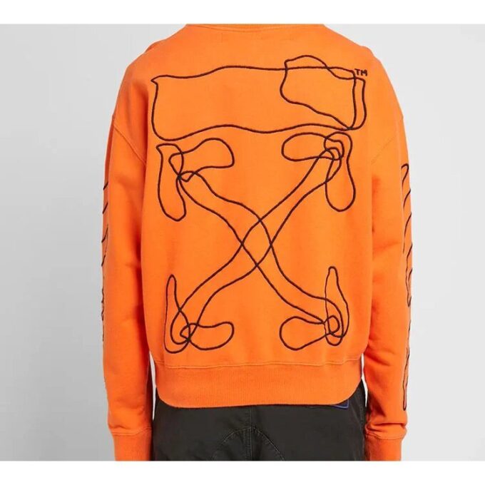 Sudadera oversize con diseño abstracto de Arrows