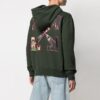 Sudadera oversize para hombre SS21, verde