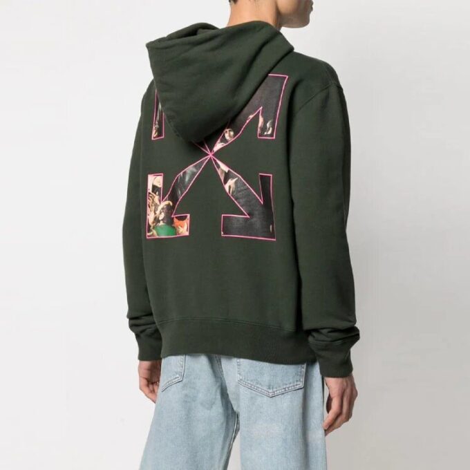 Sudadera oversize para hombre SS21, verde