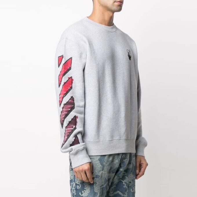 Sudadera unisex con logo SS21, gris