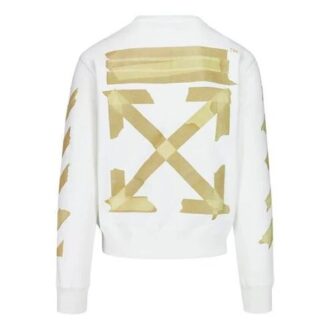 Tap Arrows Jersey de manga larga con cuello redondo y logotipo para hombre