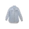 Temperature C/O Virgil Abloh Camisa Denim de hombre Temperature Azul claro