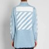 Temperature C/O Virgil Abloh Camisa Denim de hombre Temperature Azul claro