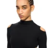 Top de manga larga Sleek Meteor