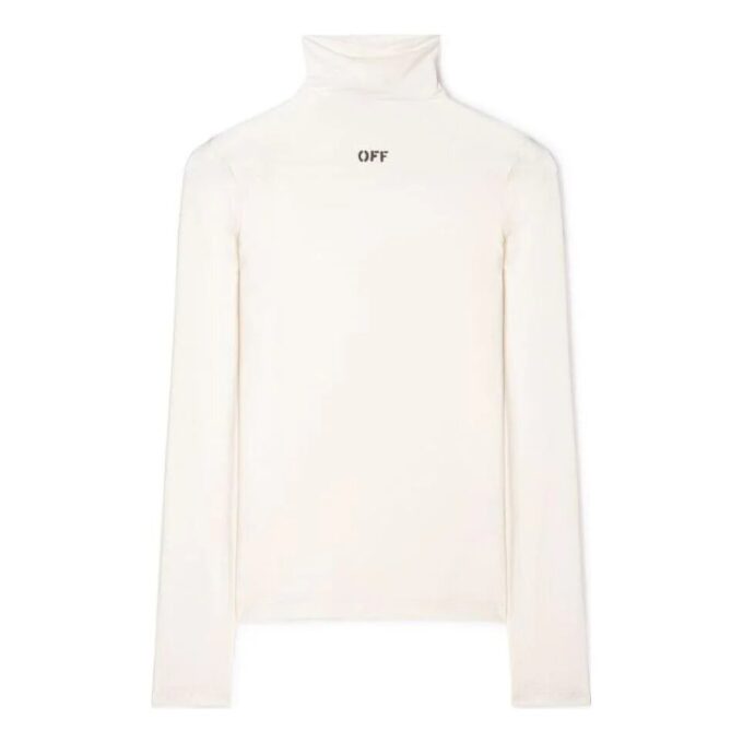 Top Off-White con estampado del logotipo «White»