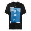 Unisex SS21 Impresión de la Mona Lisa Negro