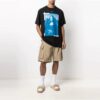 Unisex SS21 Impresión de la Mona Lisa Negro