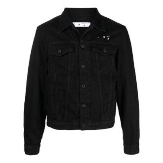 Vaqueros oversize con estampado de Arrows para hombre, temporada primavera-verano 2021, negros