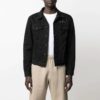 Vaqueros oversize con estampado de Arrows para hombre, temporada primavera-verano 2021, negros