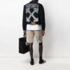 Vaqueros oversize con estampado de Arrows para hombre, temporada primavera-verano 2021, negros