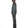 Vaqueros Slim Relax de jacquard a cuadros